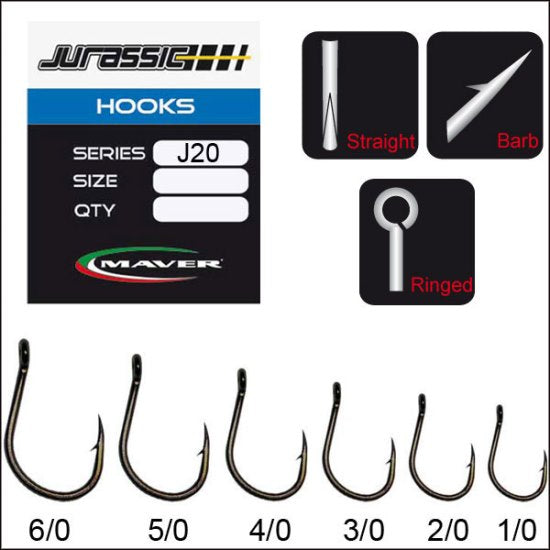 CARLIGE MAVER JURASSIC SERIE J20 NR 6/0