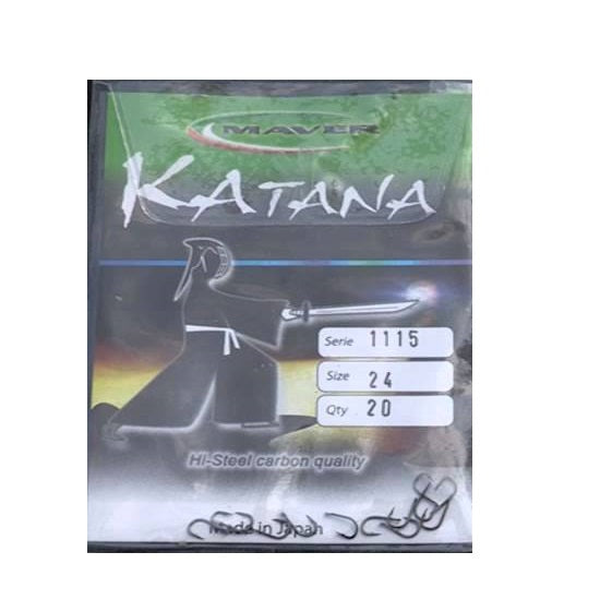 CARLIGE MAVER KATANA 1115 BLACK NICHEL NR 8