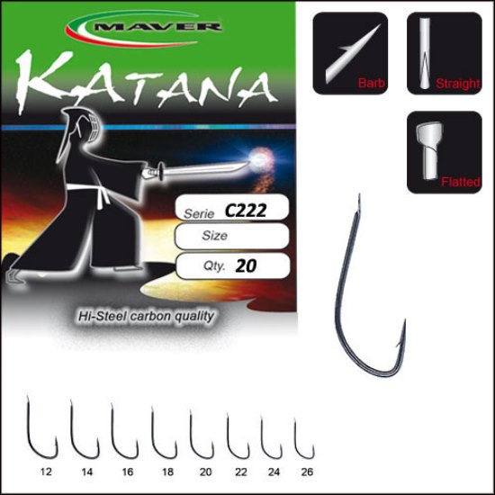 CARLIGE MAVER KATANA C222 S.CARBON NR 16