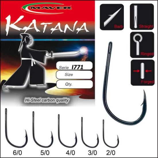 Carlige Maver Katana Iridium Tuna Nr 3/0