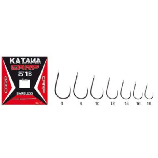 Carlige Maver Katana Seria Crap 0.1b Nr 12 Barbless