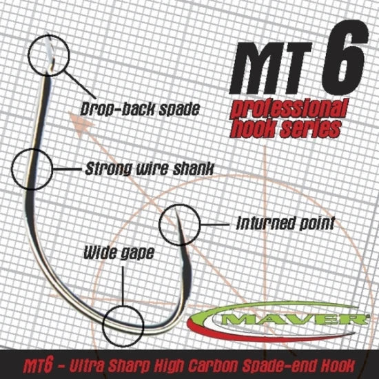 Carlige Maver Match This Mt6 F/barbless Nr 12