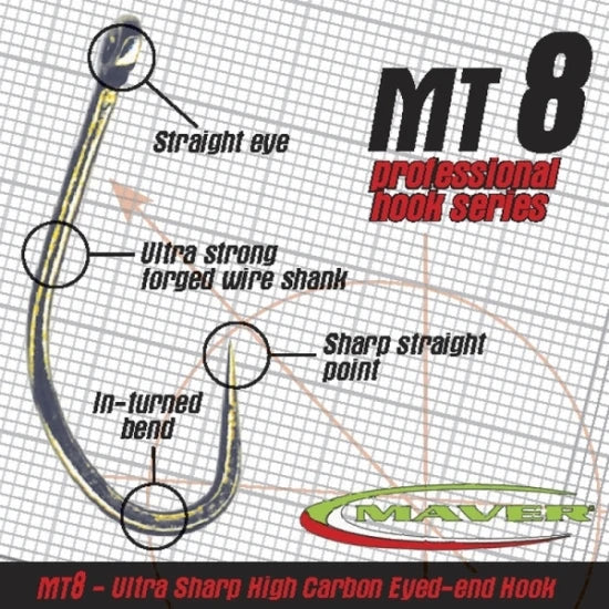 Carlige Maver Match This Mt8 F/barbless Nr 12