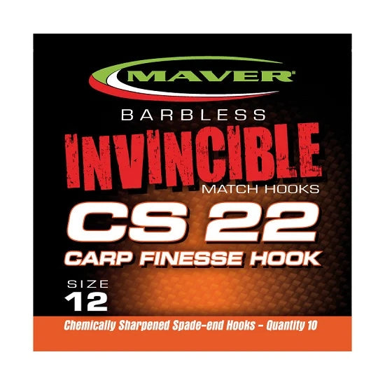 Carlige Maver Seria Invincible  Cs22 Carp Finesse Nr 18