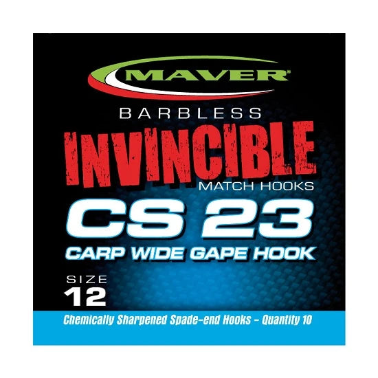 Carlige Maver Seria Invincible Cs23 Carp Wide Gape Nr 14