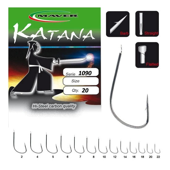 Carlige Maver It Katana 1090 Nickel Nr 17