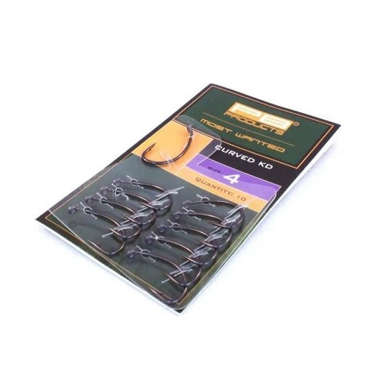 Carlige Pb Product Curved Kd Nr 6 10buc/plic