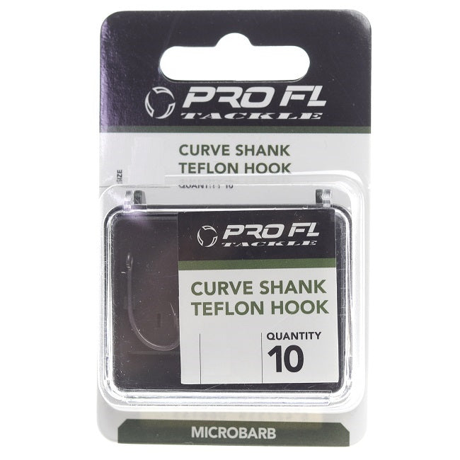 CARLIGE PRO FL CURVE SHANK 10BUC TEFLONATE NR 6