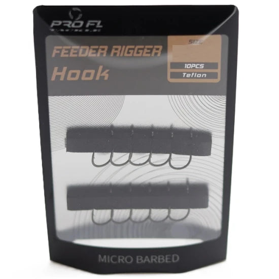 Carlige Pro Fl Feeder Rigger Nr 6 10buc