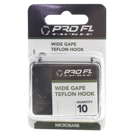 Carlige Pro Fl Wide Gape 10buc Teflonate Nr 2