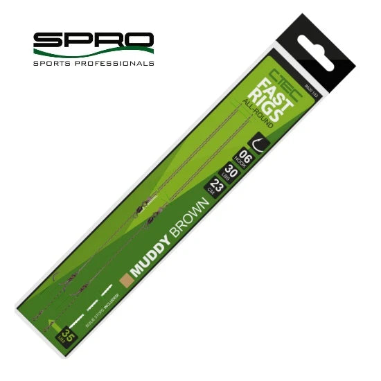 Carlige Spro C-tec Legate Stopper Vartej Brown Carlig Nr8 2 Buc/plic