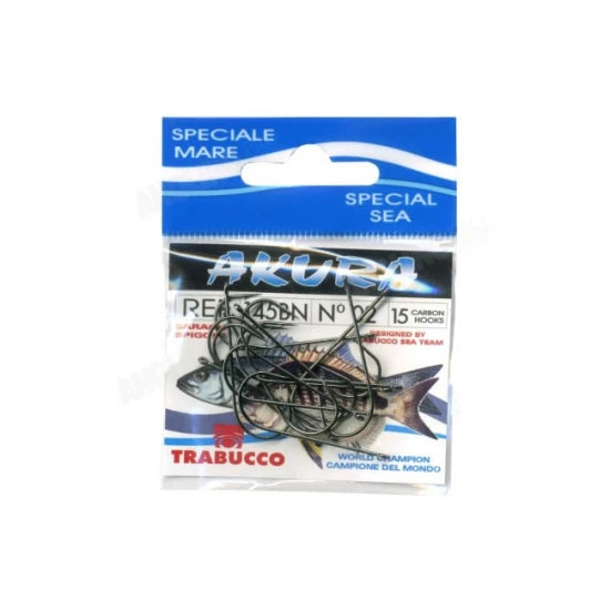 Carlige Trabucco Akura 145bn Nr 6 15buc/plic