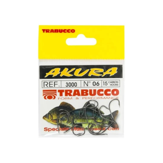 Carlige Trabucco Akura 3000 Nr 12 15buc/plic