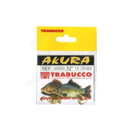 Carlige Trabucco Akura 3000g Nr 18 15buc/plic