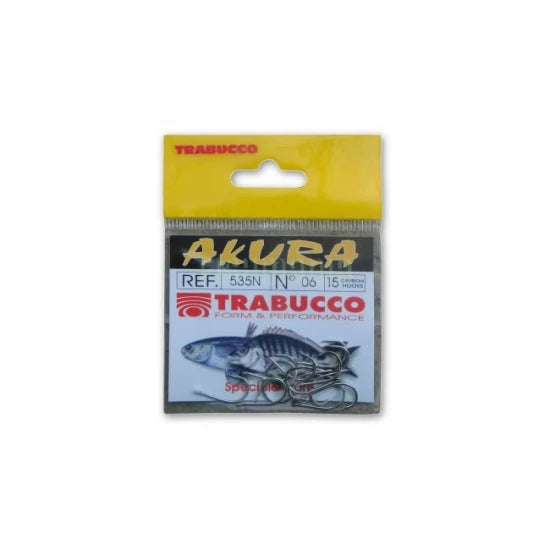 Carlige Trabucco Akura 535n Nr 4 15buc/plic
