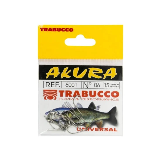 Carlige Trabucco Akura 6001 Nr 2  15buc/plic