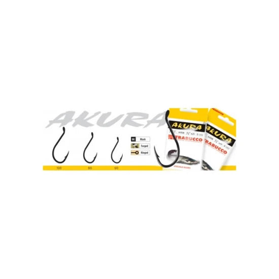 Carlige Trabucco Akura 600b Nr 10/0  5buc/plic