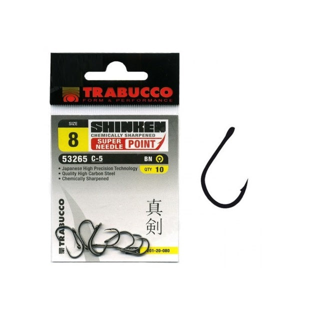 CARLIGE TRABUCCO SHINKEN C5 BN NR 6 10BUC/PLIC