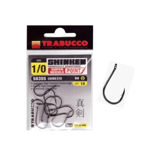 Carlige Trabucco Shinken Cut Chinu Nr 2/0 10buc/plic