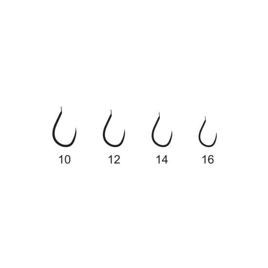 Carlige Trabucco Wide Gape Pellet Barbless 15buc/plic Nr.16
