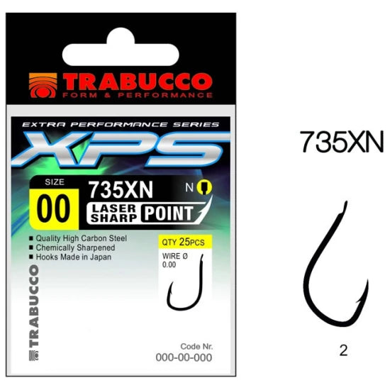 Carlige Trabucco Xps 735xn Nr 4 25buc/plic