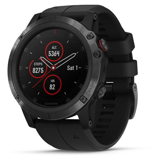 CEAS GARMIN FENIX 5X PLUS SAPPHIRE BLACK
