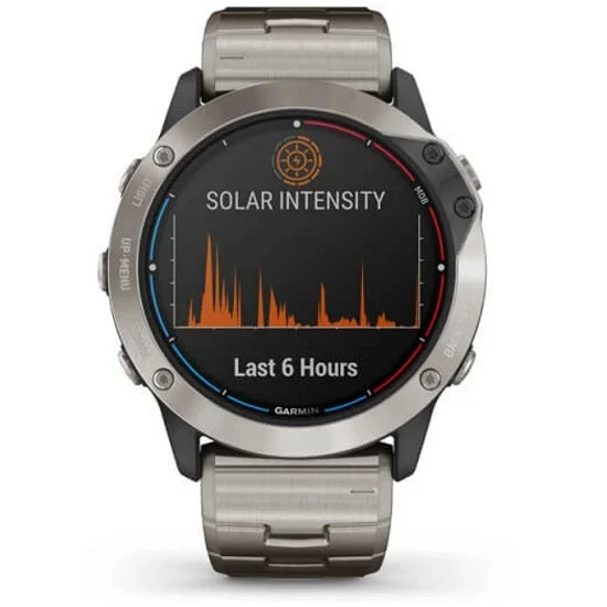 Ceas Garmin Quatix 6x Solar Titanium 51mm