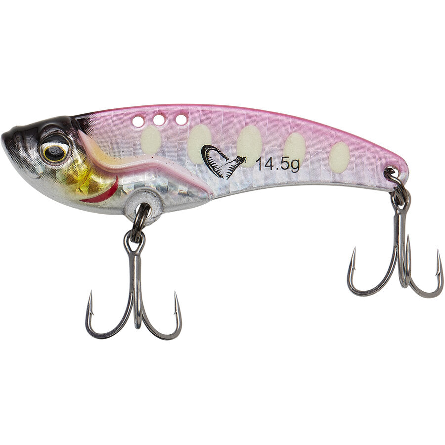 CICADA SAVAGE GEAR 4D VIB BLADE SW 3.5CM 4G FAST SINKING PINK GLOW DOT
