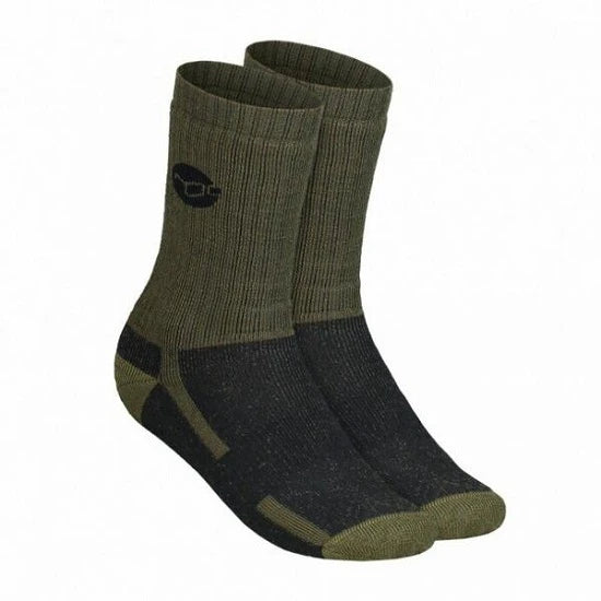 Ciorapi Korda Kore Din Lana Olive, Marime 7-8uk / 41-42eu