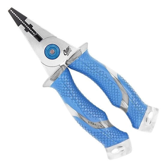 Cleste Cuda Titanium Nitride Bonded Plier + Husa, 20cm