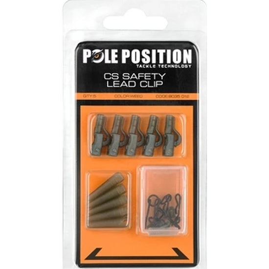 Clips Pentru Plumb Pierdut Pole Position Lead Clip Set Weed 5buc/plic