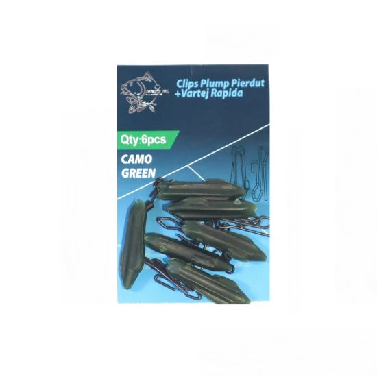 Clips Plumb Pierdut Pro Fl Plus Vartej Rapid Camo Gren 6buc/plic
