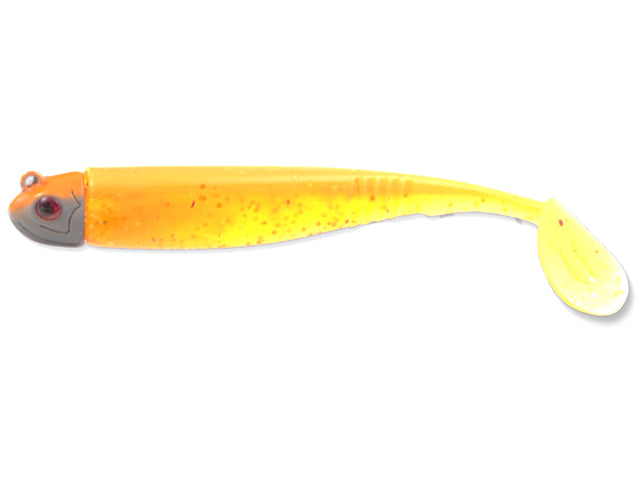 COMBO SHAD COLMIC BENJO 3&quot; 7.5cm ORANGE SHINER