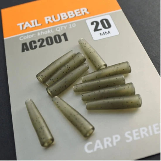 Con Antitangle Orange Tail Rubber 10 Buc 25mm