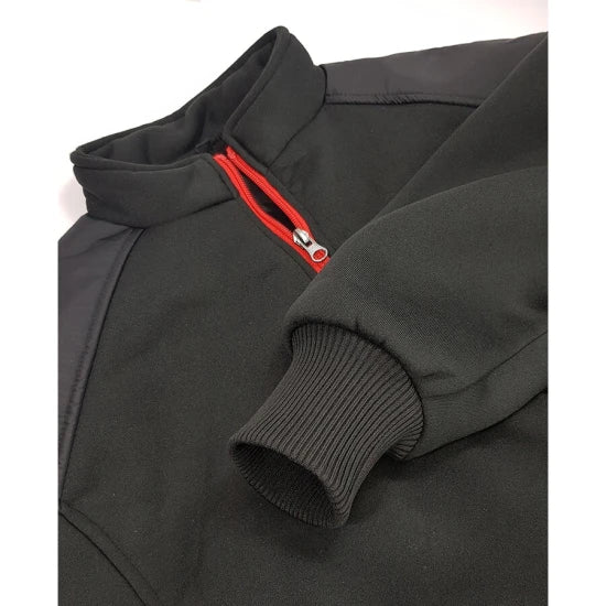 Costum Termic Daiwa Fleece Black/red Marime Xxl