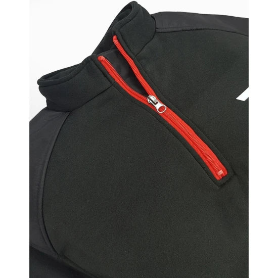 Costum Termic Daiwa Fleece Black/red Marime Xxl