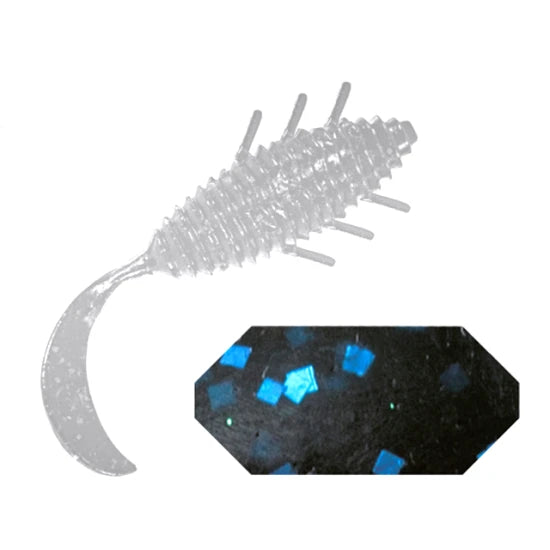 Creatura Leftail Colmic 4.5'' 11.4cm Black Blue Flk