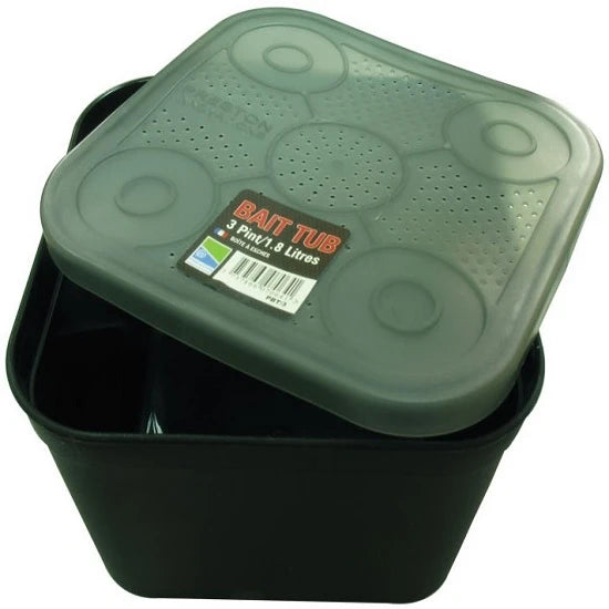 Cutie Pentru Momeli Preston Bait Tub 0.6 L