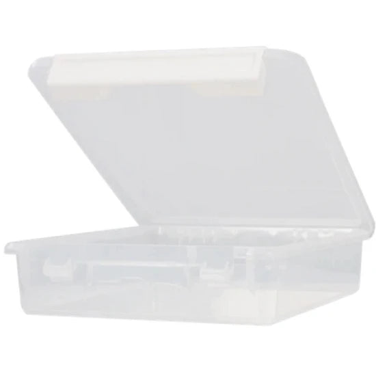 Cutie Plano Pla1313 Storage Box Clr P Wht Latch 35.6cm X 30.5cm X 33cm
