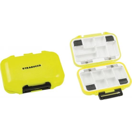 Cutie Trabucco Accesorii Tough Box Lime 12 Compartimente 11.5x8x3.5cm