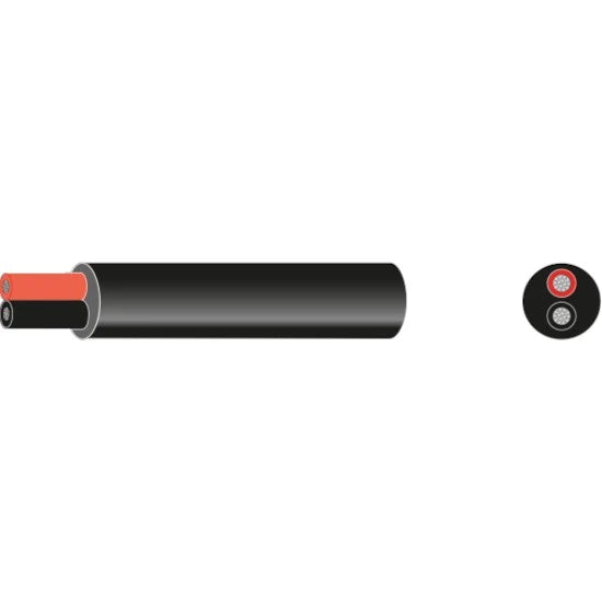 Cablu Electric Marinizat Oceanflex Din Cupru Cositorit, 2x1.5mm², 30m
