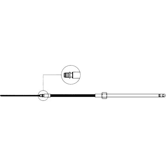 Cablu De Directie Ultraflex M58, 16ft