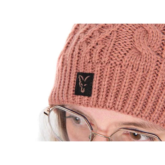 Caciula Dama Fox Ladies Knitted Bobble Hat, Marime Universala