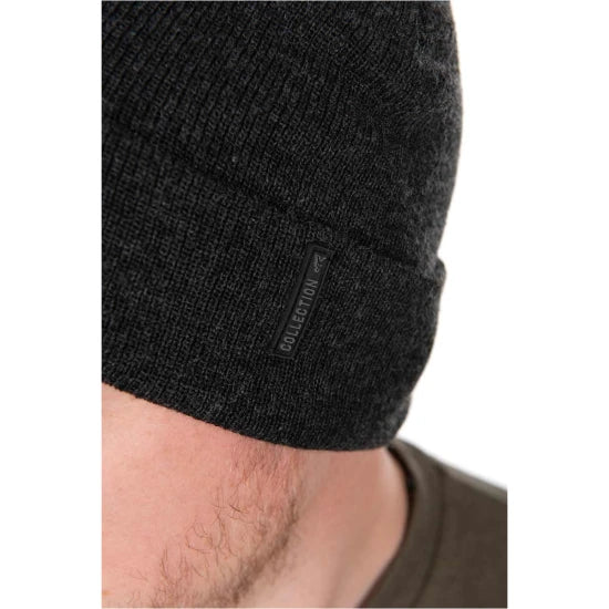 Caciula Fox Collection Beanie - Black/orange, Marime Universala