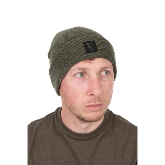 Caciula Fox Collection Beanie - Green/black, Marime Universala