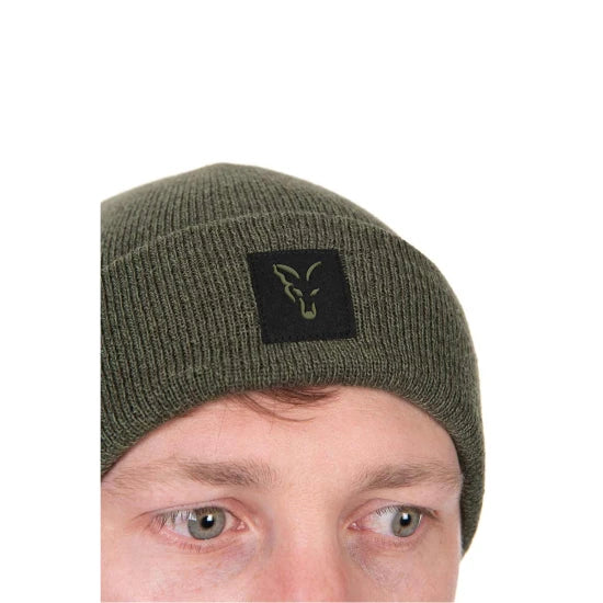Caciula Fox Collection Beanie - Green/black, Marime Universala