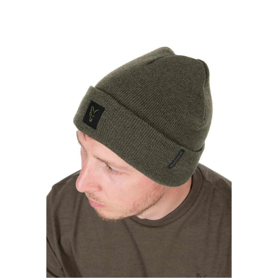 Caciula Fox Collection Beanie - Green/black, Marime Universala