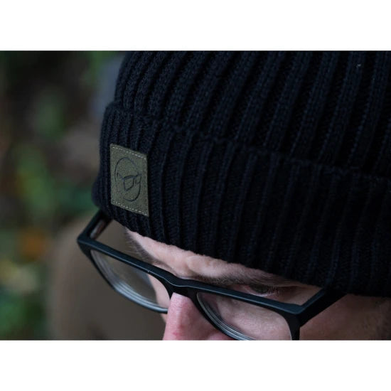 Caciula Korda Fishermen Beanie, Black