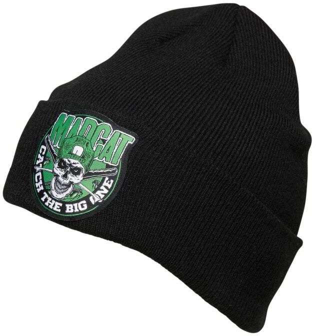 Caciula MADCAT Skull Beanie One Size, Black