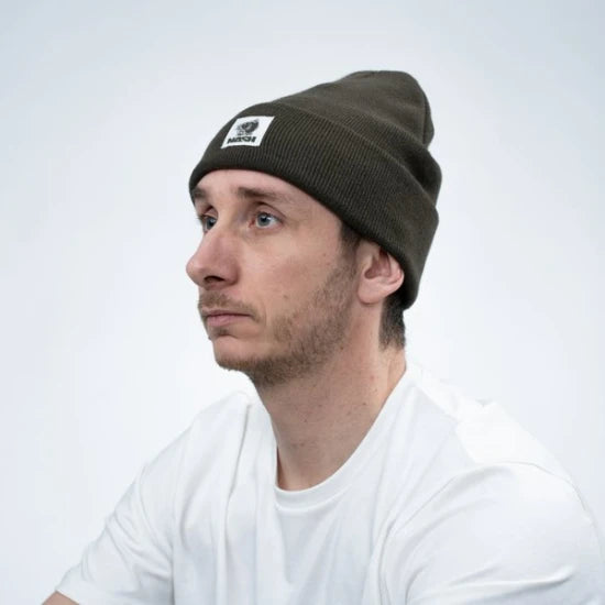 Caciula Nash Make It Happen Badge Beanie Hat Green